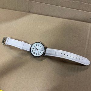 Speidel Original Scrub Watch for Nurse Leather Band  NEW BATTERY